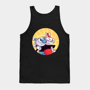 Cuphead and Mugman Tank Top